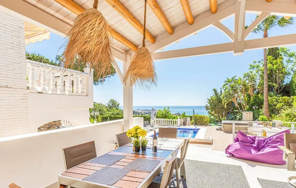 Luxury Villa With Beautiful Sea View & Jacuzzi Benalmadena 0*,  Spain