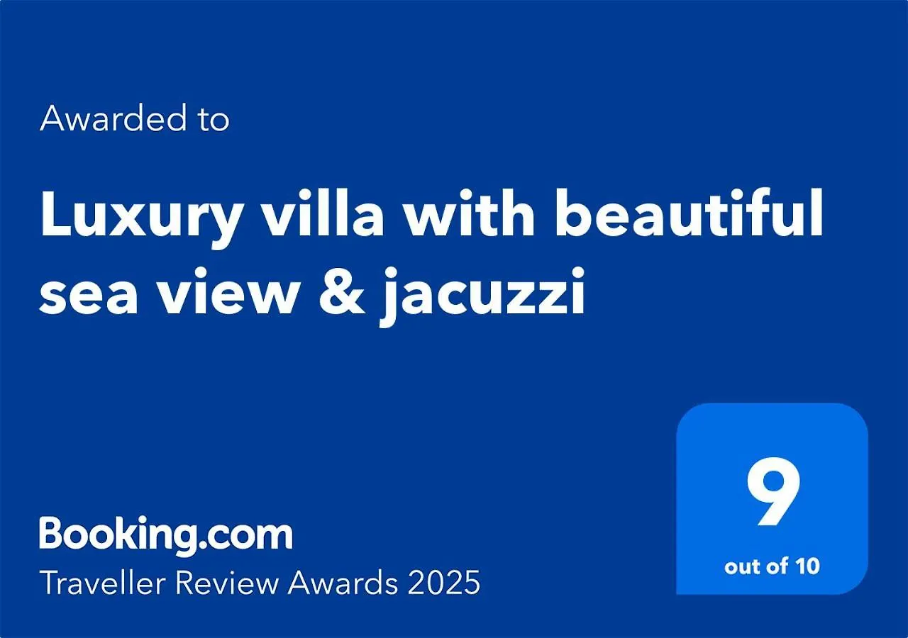 Luxury Villa With Beautiful Sea View & Jacuzzi Benalmadena
